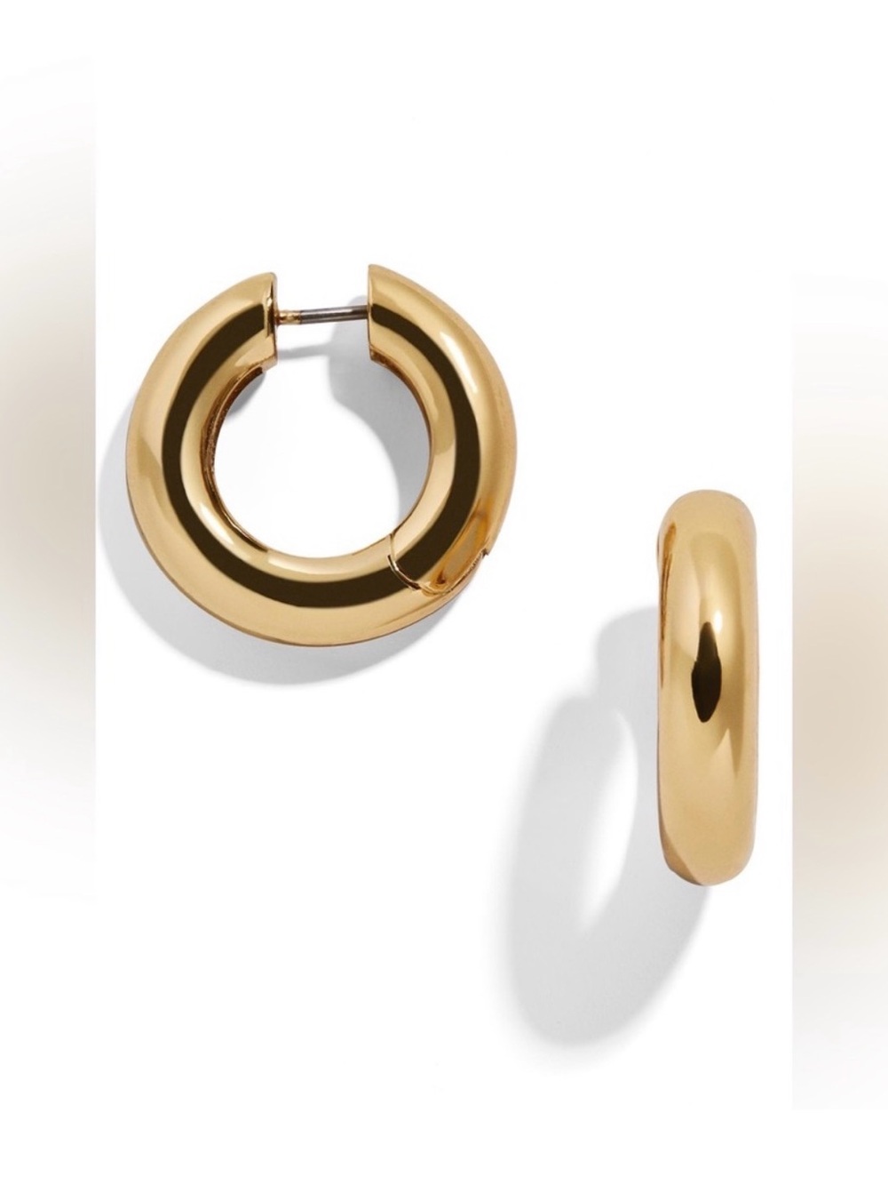 Baublebar Dalilah Huggie Hoops in Gold New